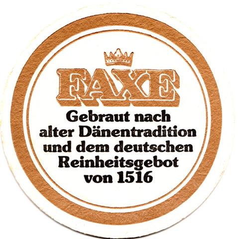 faxe sl-dk faxe rund 3b (215-gebraut nach-schwarzgold) 